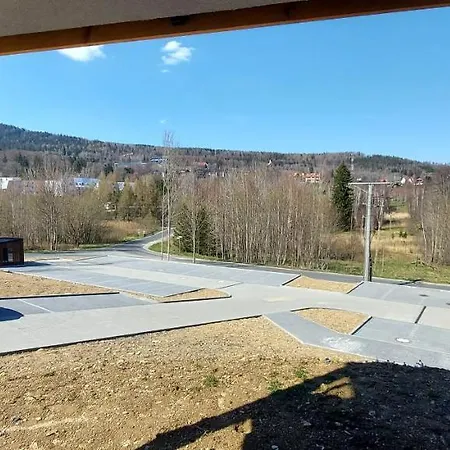 Izerski Widok - Z Tarasem, Osada Gorska Apartment *